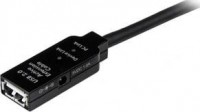 Startech USB2AAEXT20M, 20m USB 2.0 Active Extension Cable, USB A Male to USB A Female, Black, 