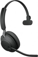 Jabra 26599-889-999, Evolve2 65 UC, Mono, Wireless+Bluetooth, Black