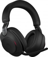 Jabra 28599-989-989, Evolve2 85 UC Headset with Charging Stand, Stereo, Over-the-Head, Active Noise Cancelling, Wired/Wireless+Bluetooth, Black, 