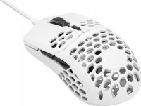 Cooler Master MM-710-WWOL1, MM710 Optical Mouse, 16000DPI, Omron, Fixed Ultraweave Cable, 1.8m, Wired, Matte White