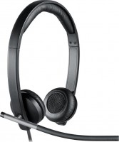 Logitech 981-000544, H650E, Mono, On-Ear, Boom, Wired, USB