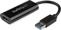 Startech USB32HDES, Slim USB3.0 to HDMI External Video Card Multi Monitor Adapter, Male to Female
