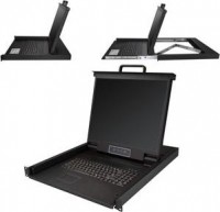 Startech RKCONS1901, LCD Rack Console, 19" SXGA Screen, 1xVGA, 1xKeyboard, TouchPad, 1U, 17W